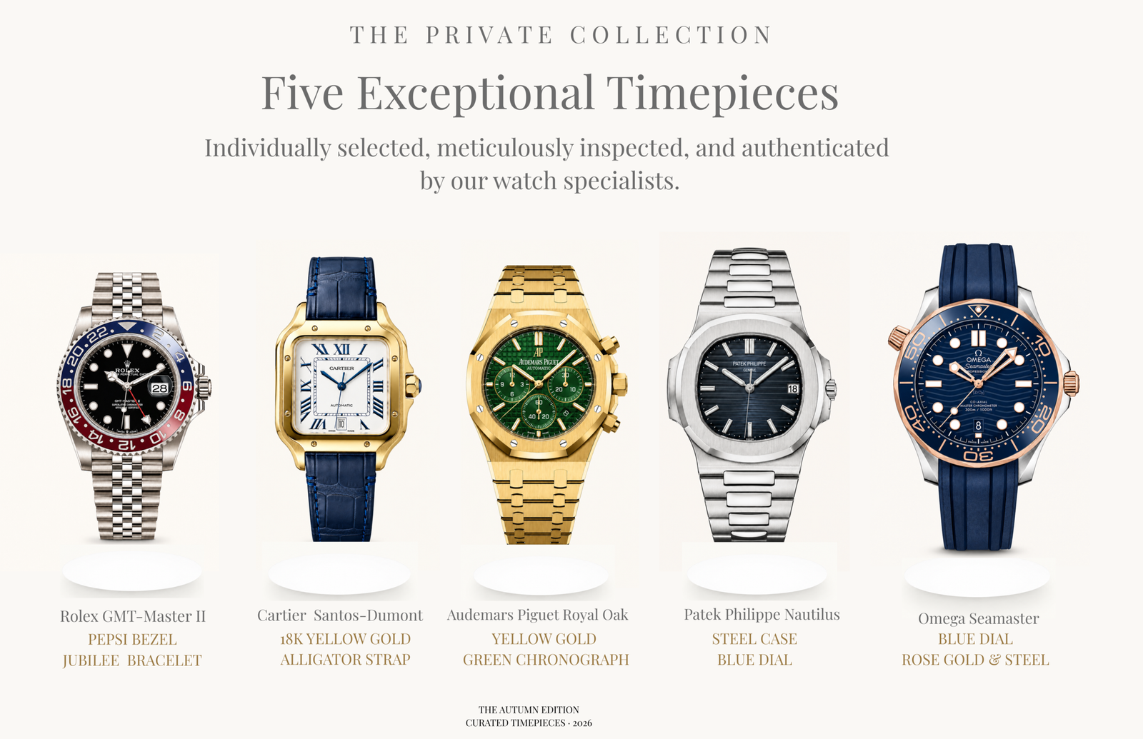 Watch Collection Banner